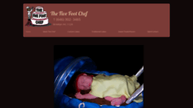 What Thefivefootchef.com website looked like in 2020 (3 years ago)
