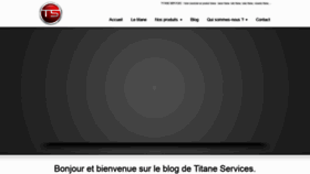 What Titane-services.fr website looked like in 2020 (3 years ago)