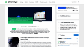 What Tyinternety.cz website looked like in 2020 (3 years ago)