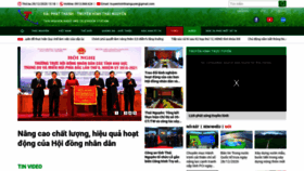 What Thainguyentv.vn website looked like in 2020 (3 years ago)