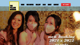 What Theyellowmirror.com website looked like in 2020 (5 years ago)