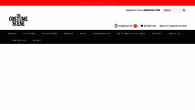 What Thecostumescene.com website looked like in 2020 (3 years ago)