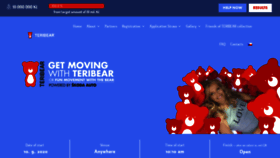 What Teribear.cz website looked like in 2020 (3 years ago)