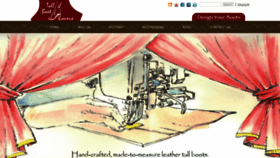 What Tallbootlovers.com website looked like in 2020 (3 years ago)