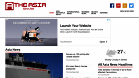 What Theasianews.net website looked like in 2020 (3 years ago)