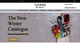 What Tesorobydesign.com website looked like in 2020 (3 years ago)