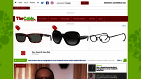 What Thecable.ng website looked like in 2020 (3 years ago)
