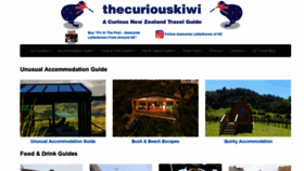 What Thecuriouskiwi.co.nz website looked like in 2020 (3 years ago)