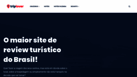 What Triplover.com.br website looked like in 2020 (3 years ago)