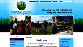 What Tatuanui.school.nz website looked like in 2021 (3 years ago)