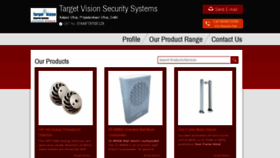 What Targetvision.in website looked like in 2021 (3 years ago)