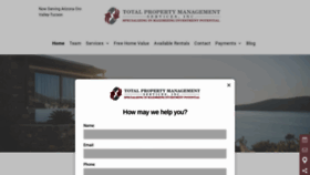 What Totalpropmanagement.com website looked like in 2021 (3 years ago)