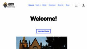 What Theanglicanchurchtt.com website looked like in 2021 (3 years ago)