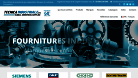 What Tecnicaindustriale.fr website looked like in 2021 (3 years ago)