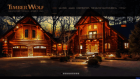 What Timberwolfhandcrafted.com website looked like in 2021 (3 years ago)
