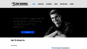 What Tombearson.org website looked like in 2021 (3 years ago)