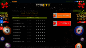 What Totojitu77.com website looked like in 2021 (3 years ago)