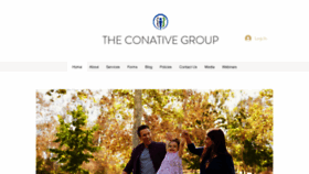 What Theconativegroup.com website looked like in 2021 (3 years ago)