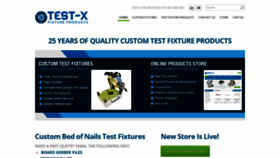 What Test-x.com website looked like in 2021 (3 years ago)