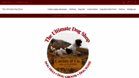 What Theultimatedogshop.co.uk website looked like in 2021 (3 years ago)