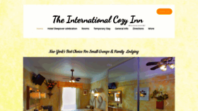 What Theinternationalcozyinn.com website looked like in 2021 (5 years ago)