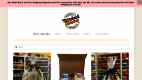 What Tropicalshorespopcorn.com website looked like in 2021 (3 years ago)