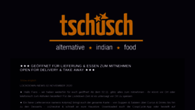 What Tschuesch.de website looked like in 2021 (3 years ago)