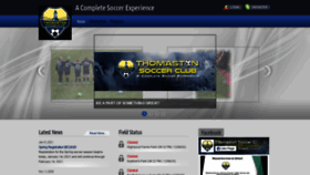 What Thomastonsoccerclub.com website looked like in 2021 (3 years ago)