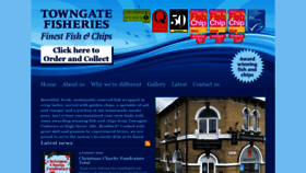 What Towngatefisheries.co.uk website looked like in 2021 (3 years ago)