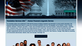 What Translation-services-usa.com website looked like in 2021 (3 years ago)