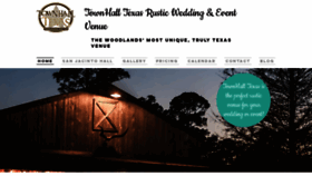 What Townhalltexas.com website looked like in 2021 (3 years ago)