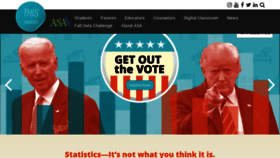 What Thisisstatistics.org website looked like in 2021 (3 years ago)