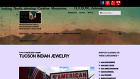What Tucsonindianjewelry.com website looked like in 2021 (3 years ago)