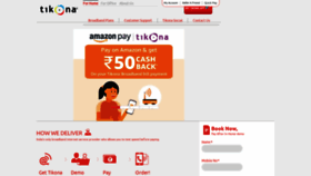 What Tikona4g.com website looked like in 2021 (3 years ago)