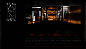 What Tribalscenery.com website looked like in 2021 (3 years ago)