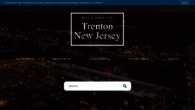 What Trentonnj.org website looked like in 2021 (3 years ago)