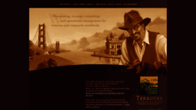 What Terroirsartisanwines.com website looked like in 2021 (3 years ago)