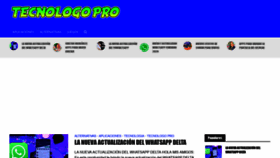 What Tecnologopro.com website looked like in 2021 (3 years ago)