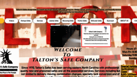 What Taltonsafes.com website looked like in 2021 (3 years ago)