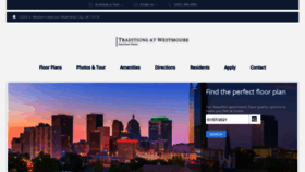 What Traditionsatwestmoore.com website looked like in 2021 (3 years ago)