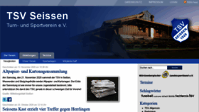 What Tsv-seissen.de website looked like in 2021 (3 years ago)