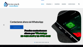 What Tecno-pack.com.mx website looked like in 2021 (3 years ago)