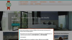 What Tourisme-entre-bievreetrhone.fr website looked like in 2021 (3 years ago)