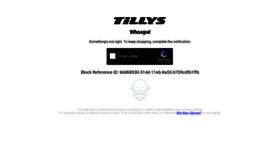 What Tillys.com website looked like in 2021 (3 years ago)