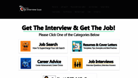 What Theinterviewguys.com website looked like in 2021 (3 years ago)
