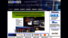 What Telequip.nl website looked like in 2021 (3 years ago)