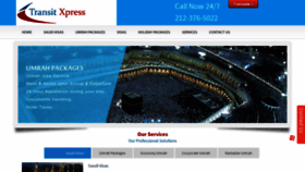 What Transitxpress.com website looked like in 2021 (3 years ago)