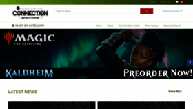 What Theconnectiongames.com website looked like in 2021 (3 years ago)