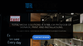 What Totalmediasolutions.com.au website looked like in 2021 (3 years ago)