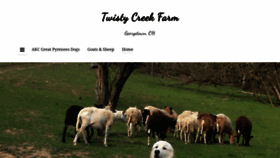 What Twistycreekfarm.com website looked like in 2021 (3 years ago)